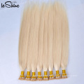 Factory Price Keratin Double Drawn Tip Hair Weft